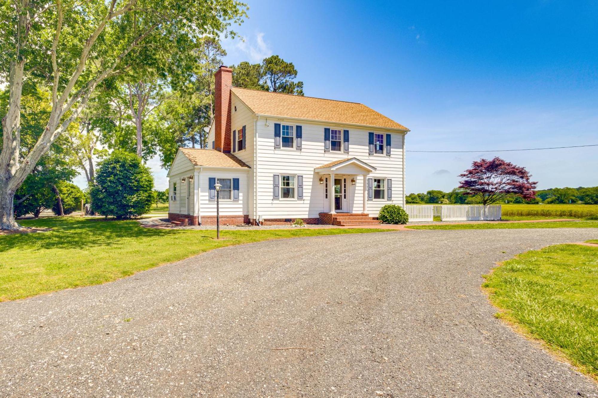 Updated Cape Charles Home About 2 Mi To Beachfront! Exterior foto