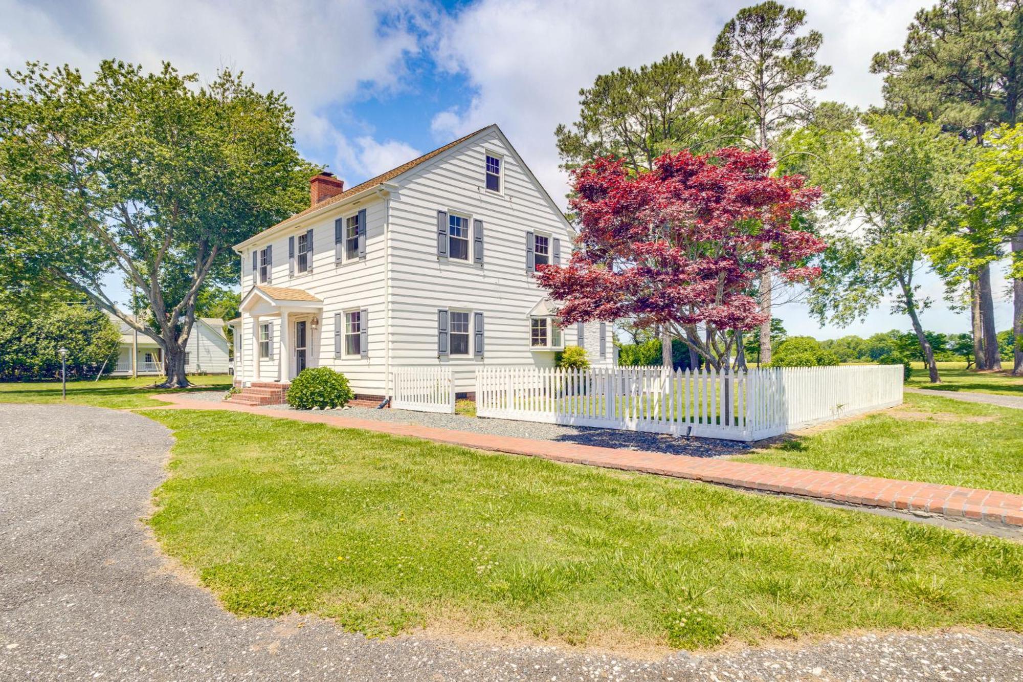 Updated Cape Charles Home About 2 Mi To Beachfront! Exterior foto