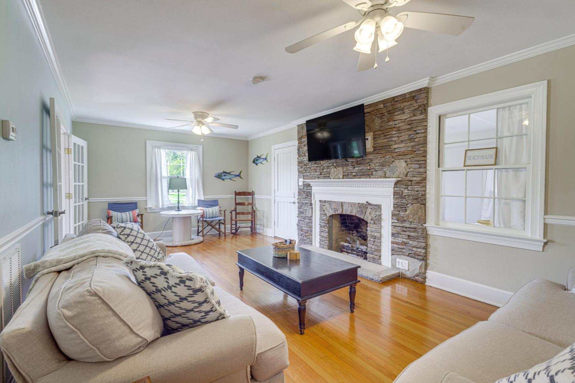 Updated Cape Charles Home About 2 Mi To Beachfront! Exterior foto
